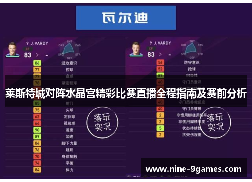 莱斯特城对阵水晶宫精彩比赛直播全程指南及赛前分析